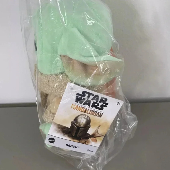 Star Wars Grogu Soft Toy From the Mandalorian 8” Figure Yoda Baby New - Picture 3 of 8